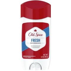 Old Spice High Endurance deodorant front pack for all-day protection and fresh scent.