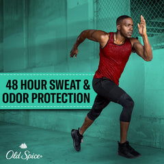 Old Spice High Endurance deodorant stick cap-off for smooth application.