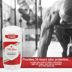 Protección antitranspirante diaria de Old Spice High Endurance Original para momentos activos.