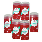 Old Spice High Endurance Pure Sport bottle close-up showing long-lasting fragrance