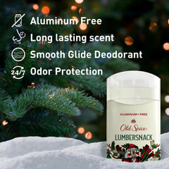 Old Spice Holidude Snickerdudel deodorant bottle with cozy bakery aroma.