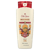 Old Spice Holidude Sugar Cookie bottle showcases festive fragrance for all-day freshness.