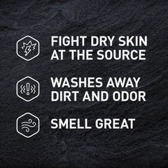 Old Spice Hydro Wash: etiqueta atractiva para aroma duradero.