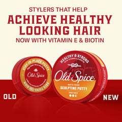 Aplicación en las manos para peinado rápido y definido con Old Spice.