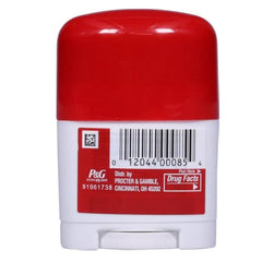Old Spice Pure Sport deodorant tube close-up with textured cap highlighting quality.