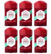 Old Spice Pure Sport Soft Solid six-pack box display for daily protection