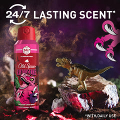 Old Spice desodorante en spray sin aluminio, fragancia tipo perfume todo el día