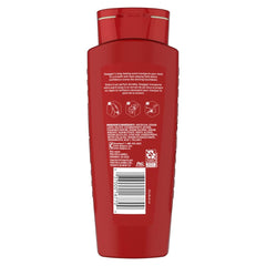 Old Spice Red Zone Swagger, espumosa textura, ducha vigorizante para despertar.