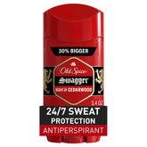 Old Spice Red Zone Swagger solid deodorant front view for on-the-go confidence.