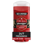 Old Spice Red Zone Swagger solid front packaging for travel-friendly freshness.
