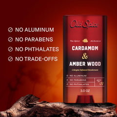 Etiqueta de lujo del diseño Spice Alchemist de Old Spice