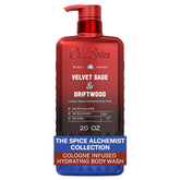 Old Spice Spice Alchemist Velvet Sage Driftwood en botella, aroma duradero para el día.