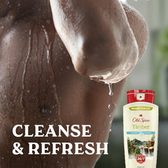 Timber with Sandalwood close-up highlighting sandalwood-tonka notes.