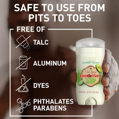 Uso de Old Spice en todo el cuerpo, desde axilas hasta pies.