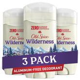 Old Spice Wilderness Lavender deodorant stick for daily wear with long-lasting protection.