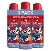 Old Spice Wolfthorn bottle front view for daily freshness and confidence.