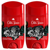 Desodorante Old Spice Wolfthorn invisible en empaque doble para uso diario.