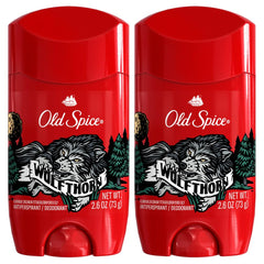 Desodorante Old Spice Wolfthorn invisible en empaque doble para uso diario.