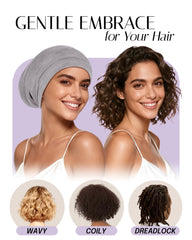Interior suave de seda morera de OLESILK para máxima protección del cabello