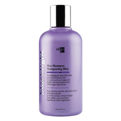 Oligo Professionnel Blacklight Blue Shampoo bottle front for sulfate-free blond toning.