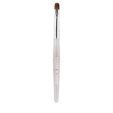 Olive & June Clean Up Brush with rounded tip for precise clean-up of nail edges.