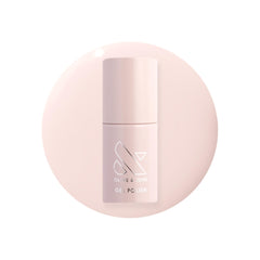 Esmalte gel Olive & June en botella rosa bebé para acabado suave