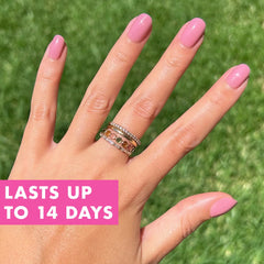 Conjunto de 42 uñas en 21 tallas para ajuste perfecto con Olive & June Instant Mani.
