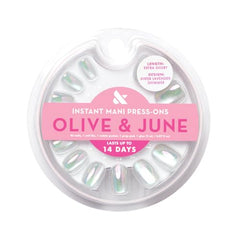 Olive & June Instant Mani: muestra 21 tallas para ajuste personalizado.