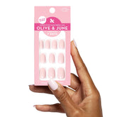 Olive & June Super Stick Mani, conjunto completo para uñas listas en minutos.