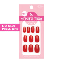 Olive & June tab wheel with adhesive tabs ensures easy on-off manicure.