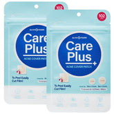 OLIVE YOUNG Care Plus Spot Patch: empaque doble de 204 parches para uso continuo.