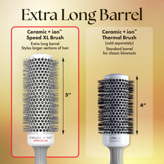 Olivia Garden tourmaline ion bristles reduce frizz and boost shine.