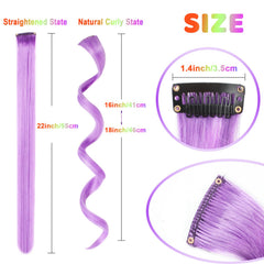 Olldag heat-resistant synthetic fibers suitable for styling with heat.