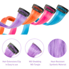 Olldag clip-in extensions shown in individual packaging for easy gifting.