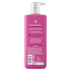 OLLY Body Wash Comfy Mood: etiqueta diseño, fragancia reconfortante para la ducha.