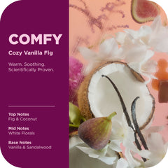 OLLY Body Wash Comfy Mood: fragancia cremosa, aroma vainilla fig calmante.