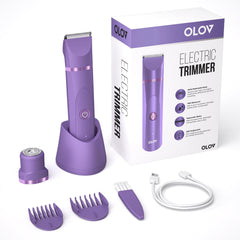 OLOV ceramic blades close-up for gentle trimming with less tugging