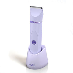 OLOV electric trimmer focused on groin grooming for precise maintenance