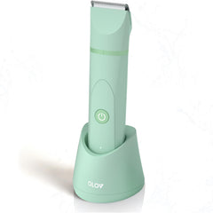 OLOV electric groin-bikini trimmer with ceramic blades for smooth trimming