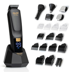 OLOV For Man beard trimmer front view showing precise ergonomic tool for daily grooming