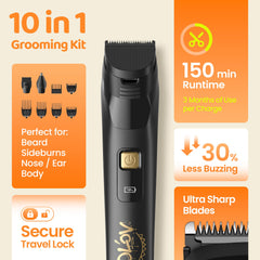 OLOV LITE nose and detail trimmer for nose hair and mustache tidying.