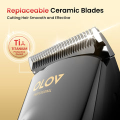 OLOV PROFESSIONAL adjustable length settings for customizable fades and trims.