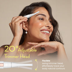 OLOV slim bikini line trimmer for gentle, precise hair care