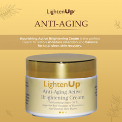 Label highlights argan oil and shea butter as nourishing ingredients in OMIC Lighten-Up.