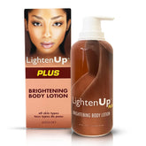 OMIC Lighten-Up bottle with pump for easy, hydrating application