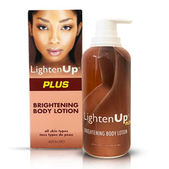 OMIC Lighten-Up bottle with pump for easy, hydrating application