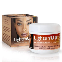 OMIC Lighten-Up Cream jar close-up for even skin tone