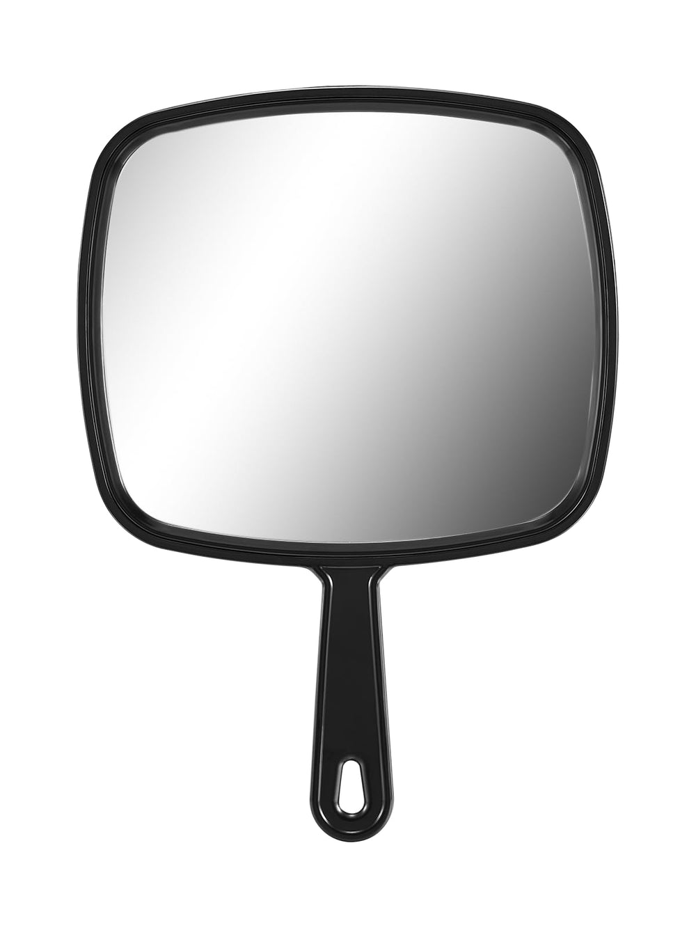 OMIRO hand mirror handle provides comfortable grip during grooming.