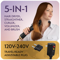 OMOteam dual voltage switch supports 110-120V and 220-240V travel