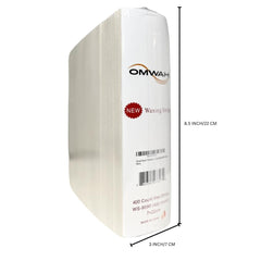 Omwah Beauty epilating strip 400 count pack for multiple sessions.